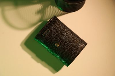 محفظة ضد السرقة Anti-RFID لون أسود