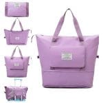 شنطة سفر قابلة للطي خفيفة الوزن بتصميم مدمج